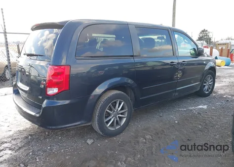 2014 Dodge Grand Caravan Se 30Th Anniversary из США, поврежденный, VIN 2C4RDGBG1ER248141